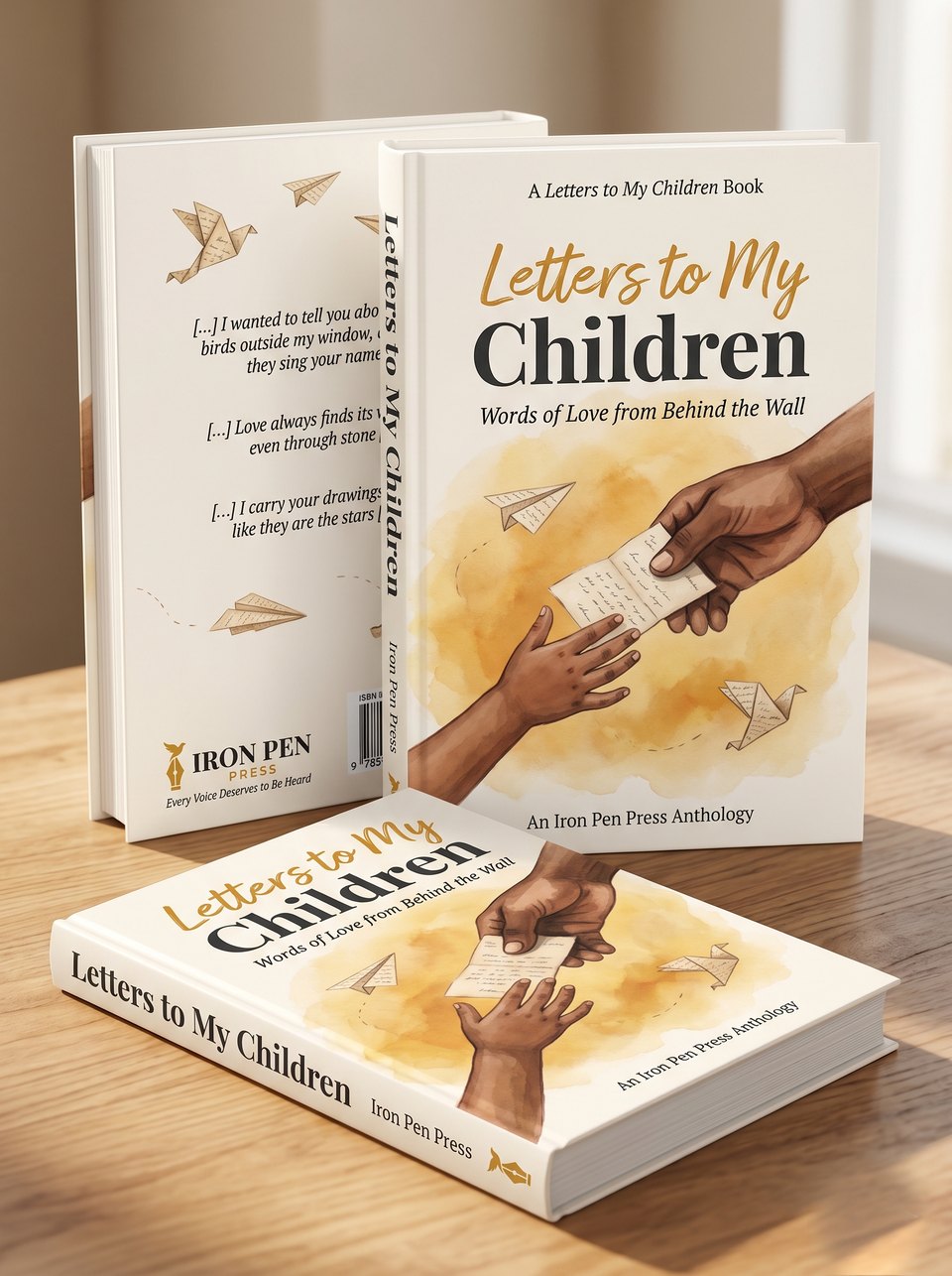 Letters to My Children: Words of Love from Behind the Wall — an Iron Pen Press anthology book cover